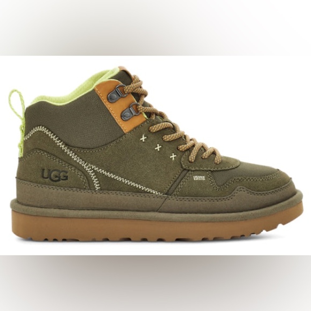 UGG Highland Hi Heritage Sneaker Olive Green